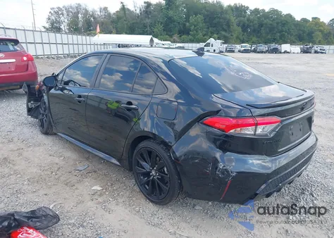 2021 Toyota Corolla Se Nightshade Edition from USA, damaged, VIN 5YFS4MCE1MP075958